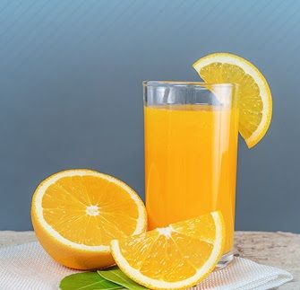 Copo Suco Laranja 300ml